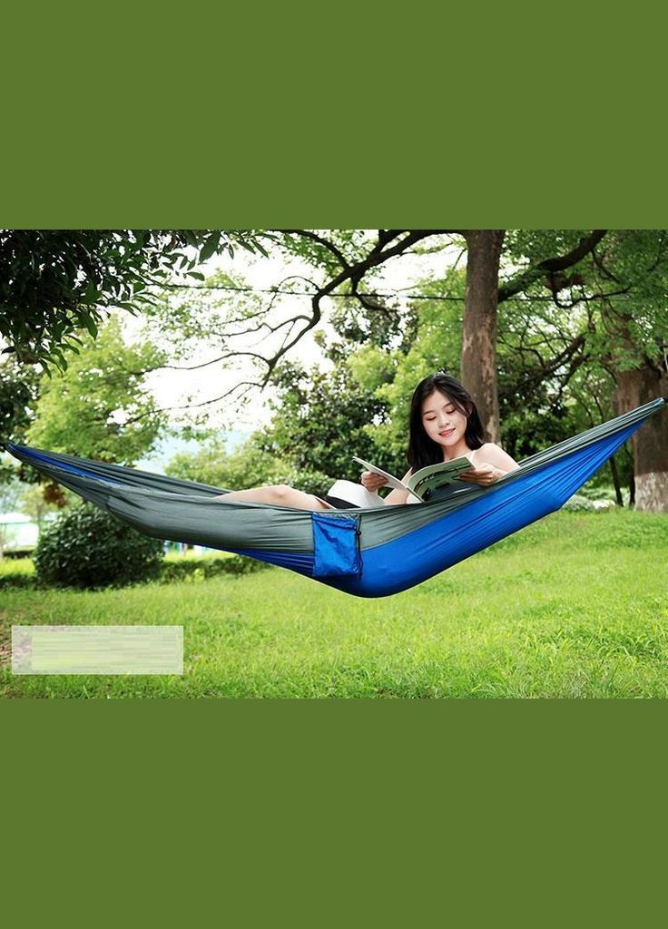 Гамак туристичний підвісний 270x140 см Синій (С051064) CamP (342122440)