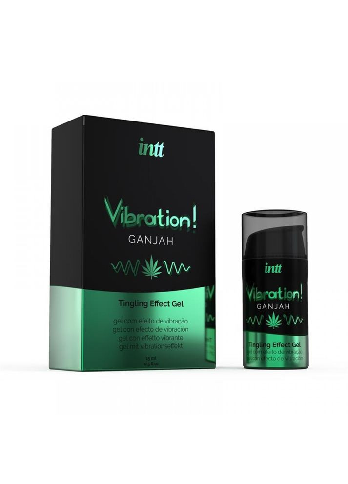 Жидкий вибратор Vibration Ganjah 15 мл Intt (297395237)