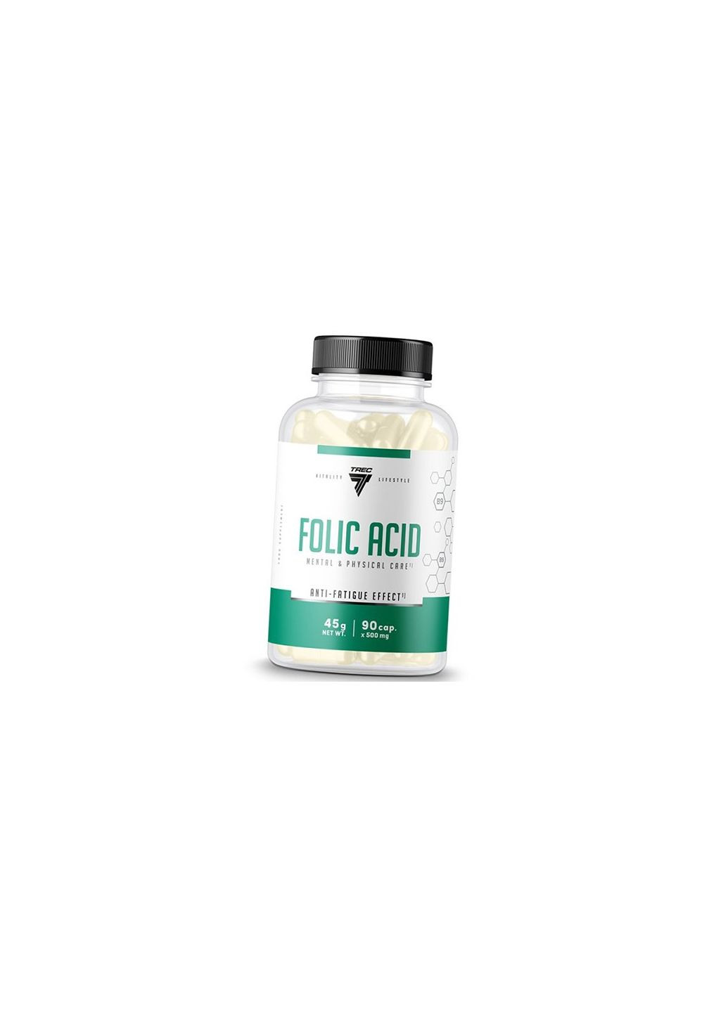 Фолиевая кислота, Folic Acid 400, 90капс (36101031) Trec Nutrition (293254039)