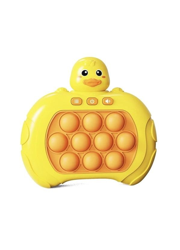 Електронний Pop It Pro Каченя інтерактивна іграшка антистрес з підсвічуванням для дітей розвиваюча гра SV Toys (370603423)