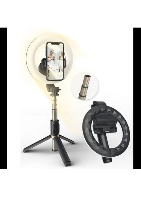 Штатив-трипод із кільцевою лампою для фотовіднімання Q07 No Brand (323486209)