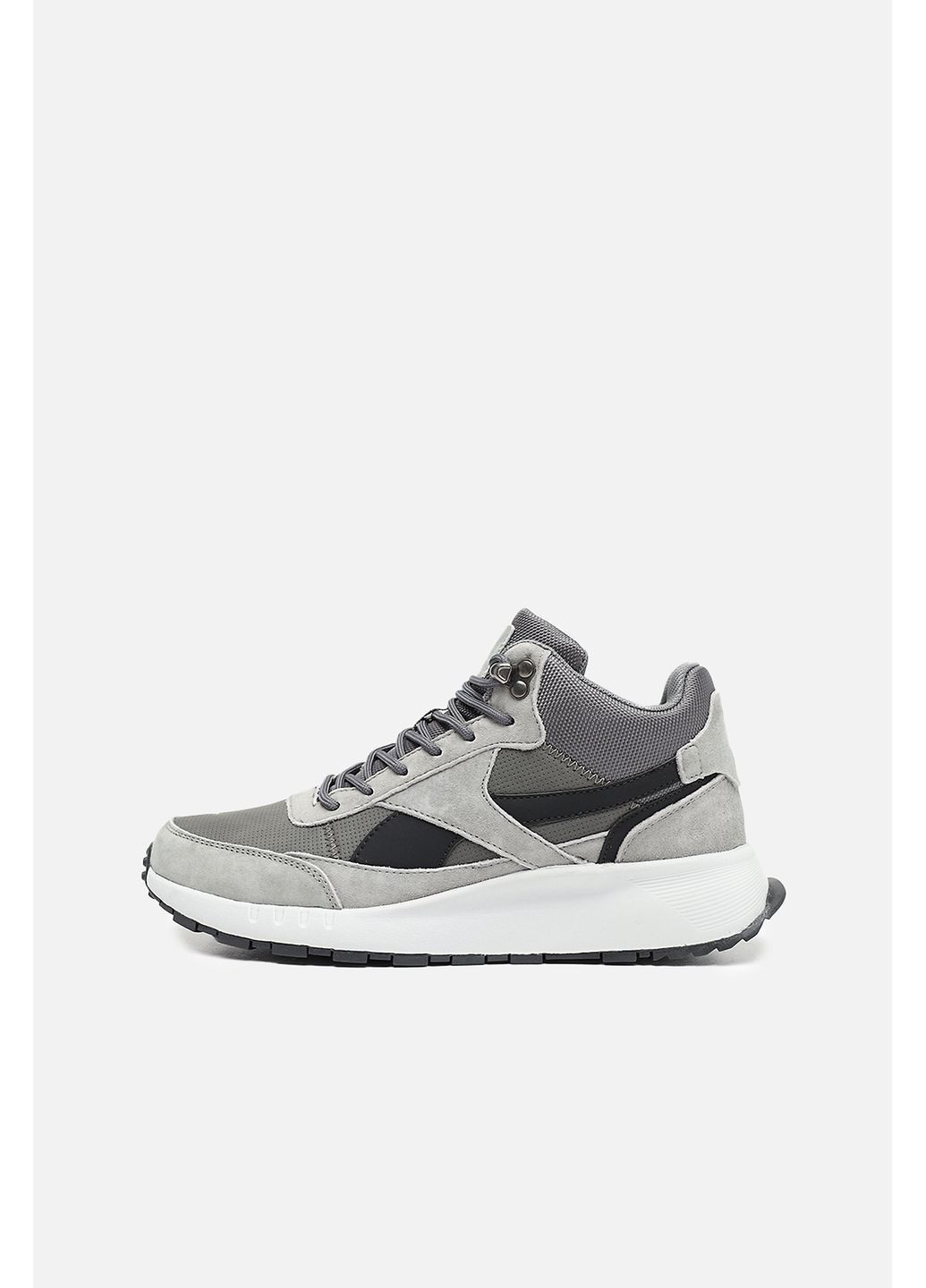 Серые зимние ботинки мужские цвет серый cb-00275516 Yuki