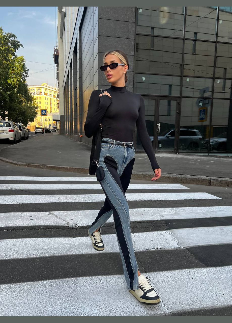 Джинсы комбинированные Україна - (316684658)