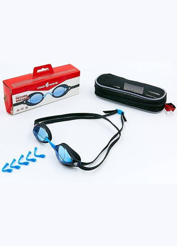 Окуляри для плавання Record Breaker M045401, (60444008) Mad Wave (293254930)