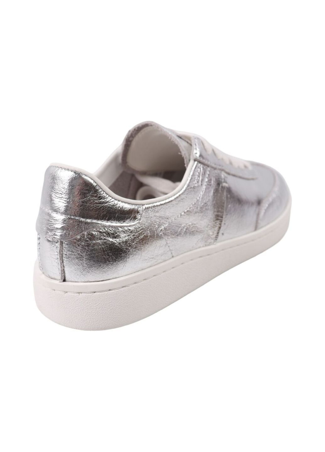 Сірі кеди жіночі срібло натуральна шкіра Gifanni 336-25DTS