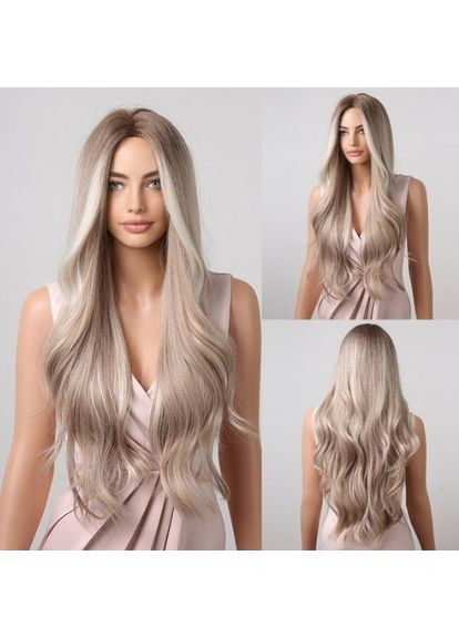 Перука блондинки хвиляста, перука пшенична довга No Brand (355802106)