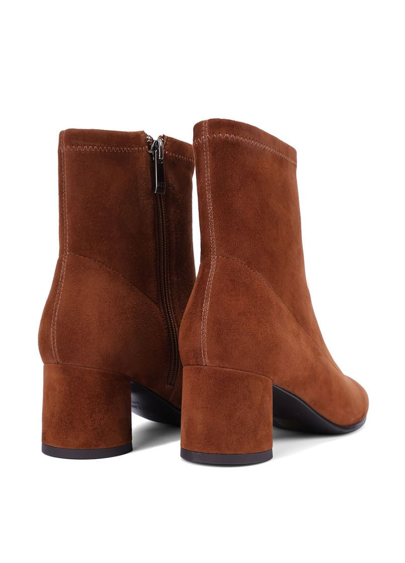 Жіночі Черевики SZ24131T-1601 Коричневий Велюр Attizzare (365434816)