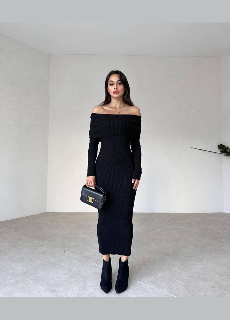 Черное платье No Brand