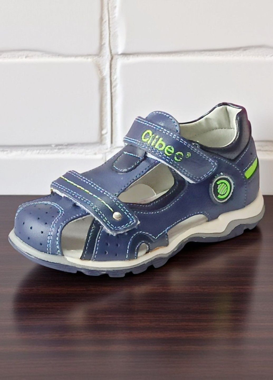 Шкіряні босоніжки ортопедичні для хлопчика закриті Clibeе Clibee (329852335)