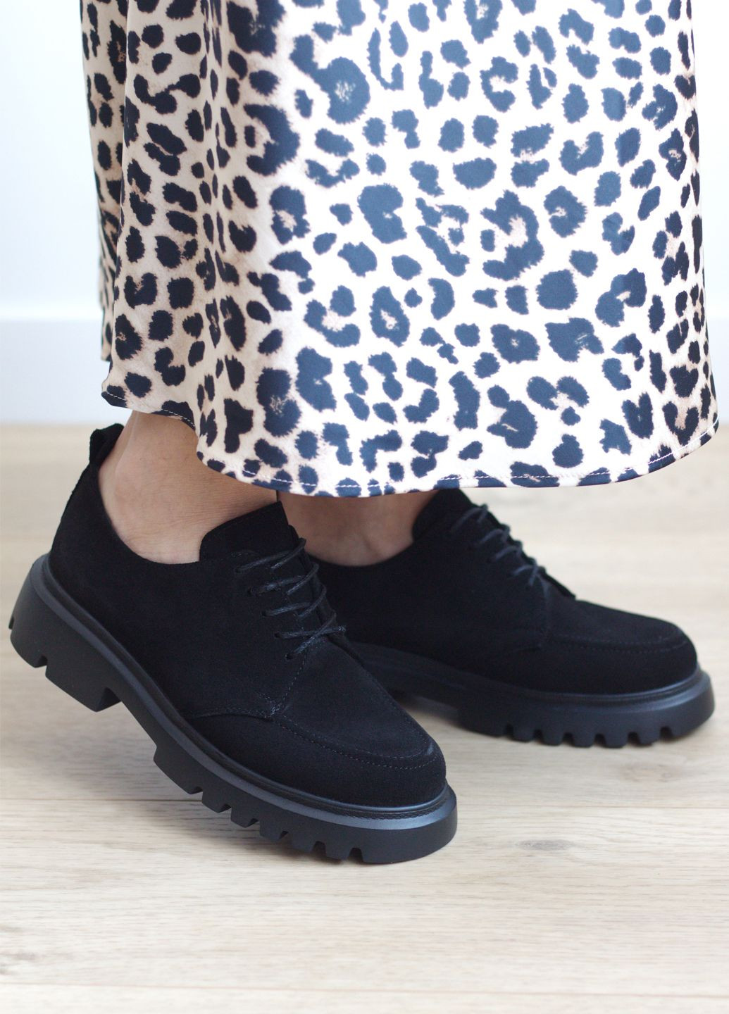 Zlett Туфли женские из натуральной мягкой замши на легкой подошве броги черный з натуральная замша, украина — демисезон (281322974)