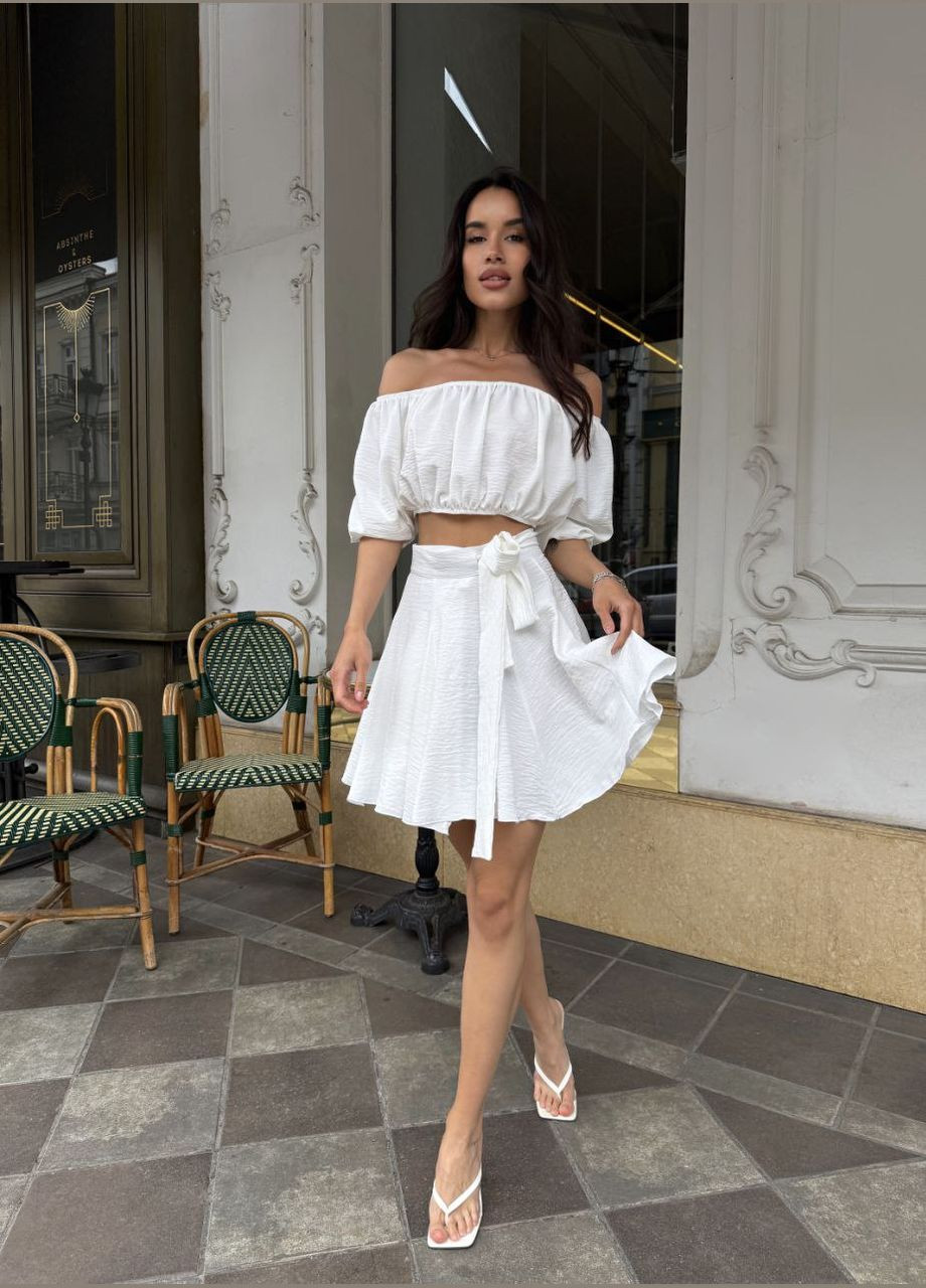 Женский костюм с топом и юбкой на запах Avanti (334256937)