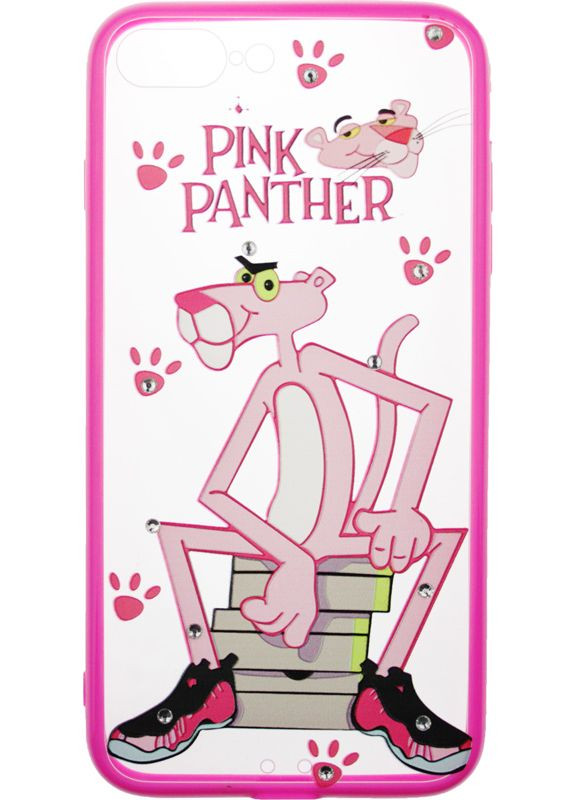 Чехол-накладка TPU Сartoon Network Case IPhone 7 Plus /8 Plus Pink Panther Toto (301781727)