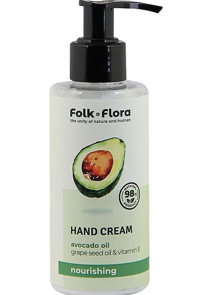 Питательный крем для рук Hand Cream 150ml (1371596-31099825) Folk&Flora (368654113)