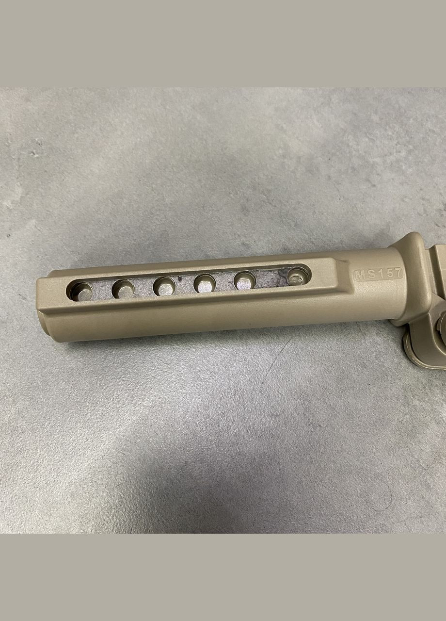 Труба складная для приклада АКСУ Tactical (DLG-157-beige), АК-74М и АК-104 Mil-Spec. DLG Tactical (362602406)