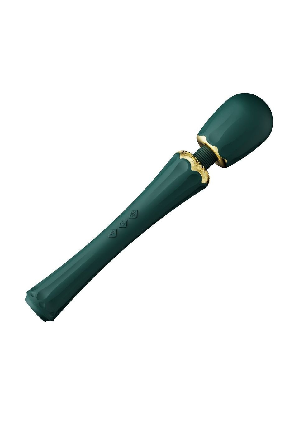Вібромасажер з насадками Kyro Wand Turquoise Green Zalo (302675384)