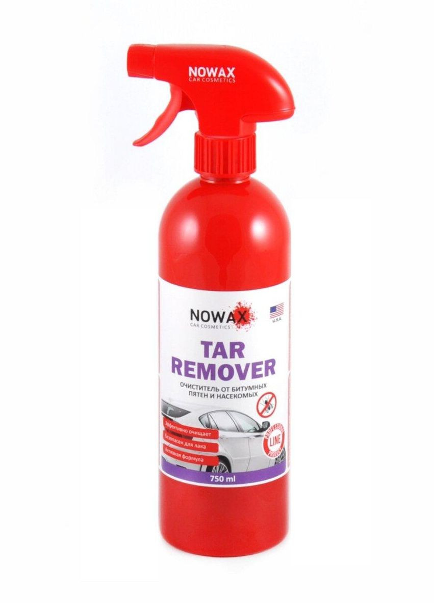 Очиститель от битумных пятен и насекомых Tar Remover 750 мл NX75001 Nowax (282001433)
