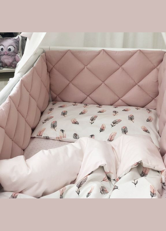 Постіль Комплект "Baby Mix" Перо пудра 6 пр, 0291404 MSonya (302293814)
