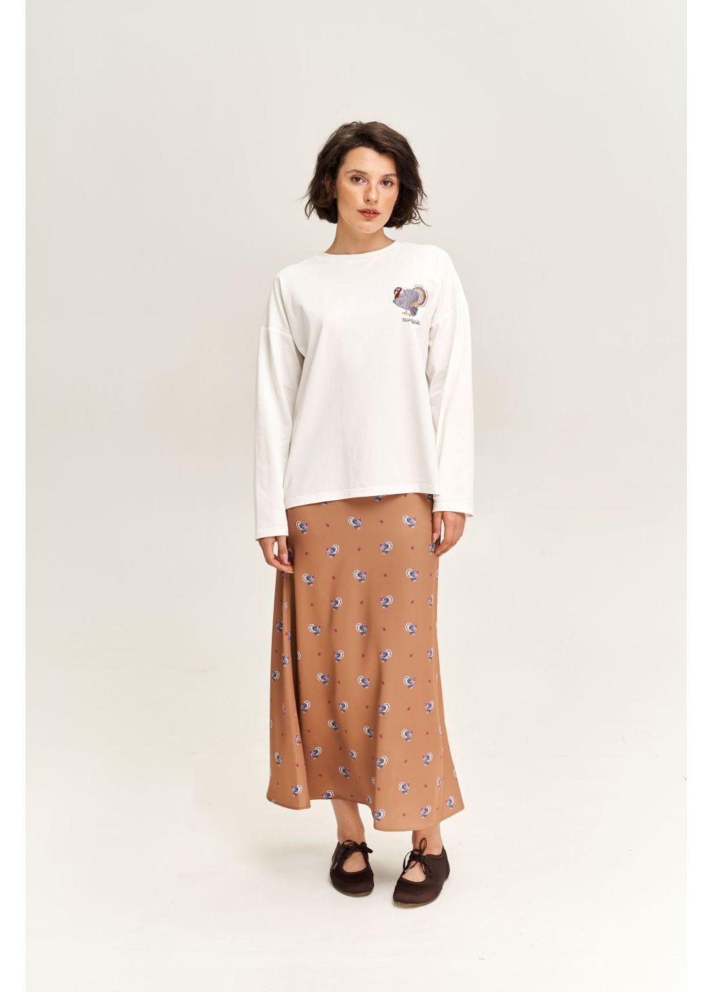 Лонгслів з вишивкою "Гиндик" SYNONYMS (365590770)