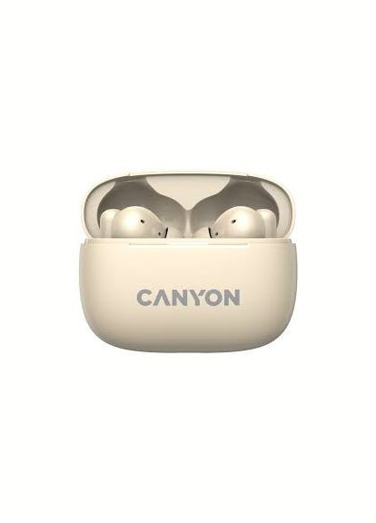 Наушники TWS OnGoTWS10 ANC+ENC Bluetooth Headset Beige Canyon (301469324)