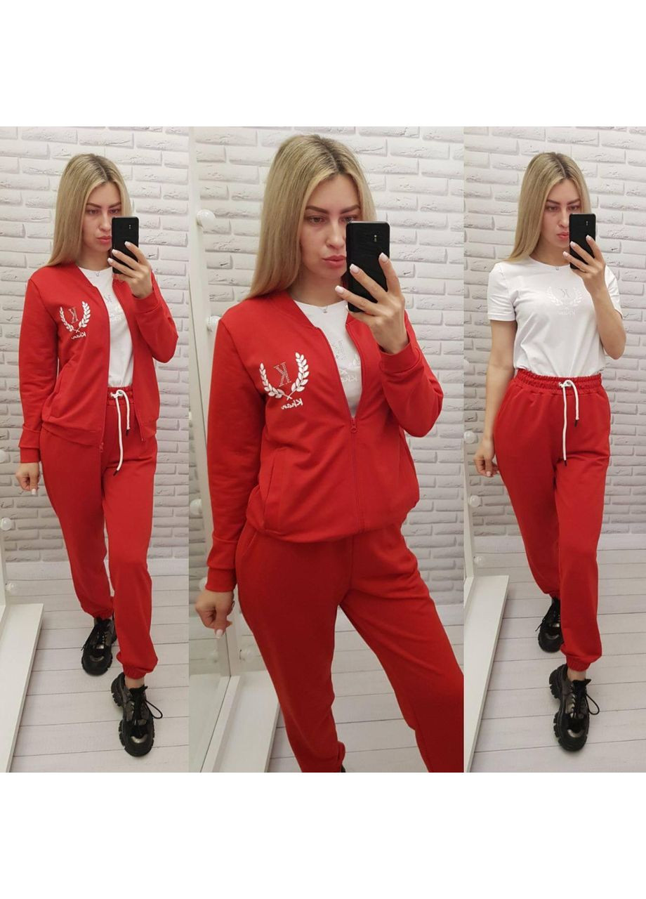 Костюм трійка, арт.471, червоний KHAN (363041860)