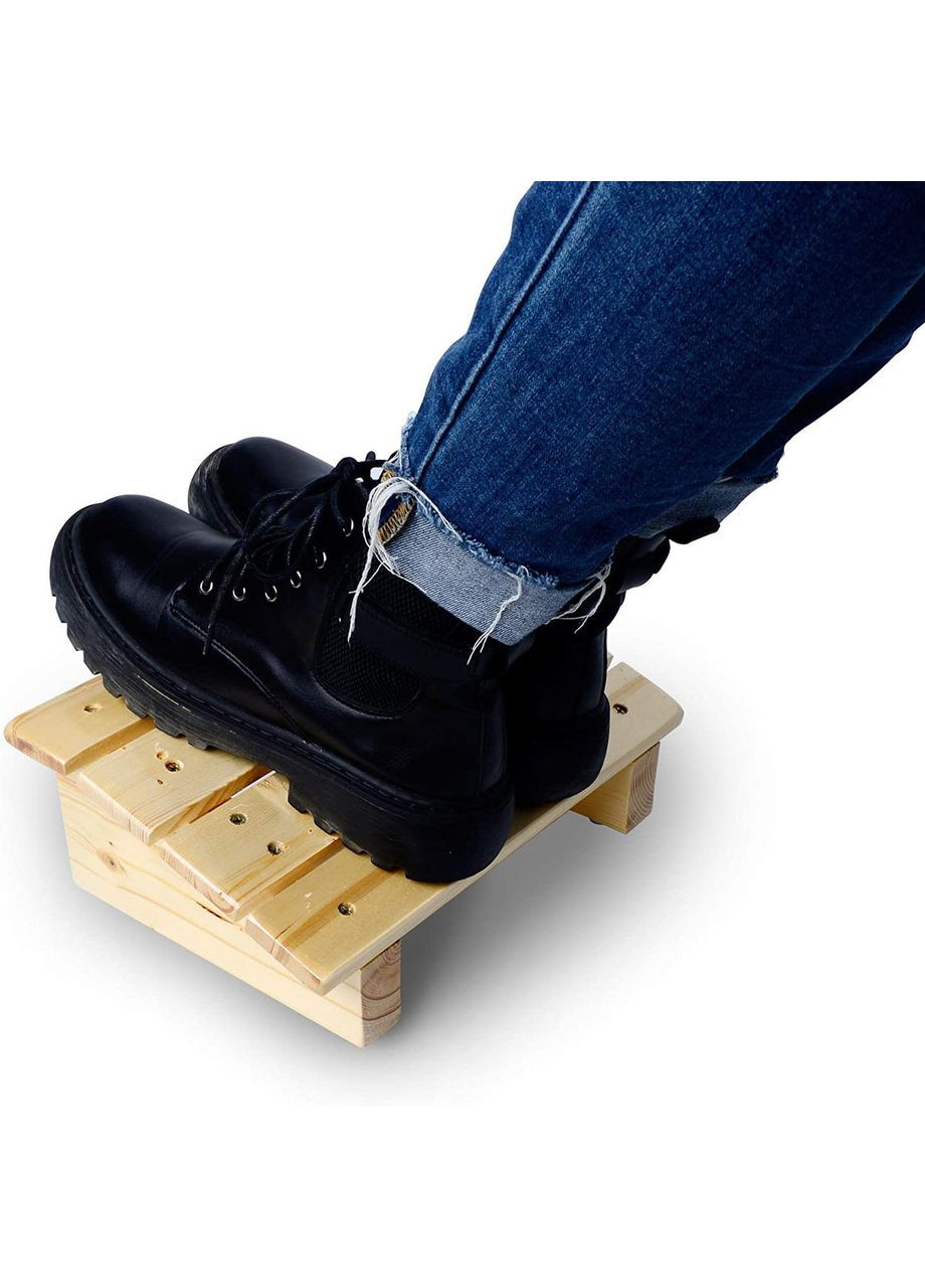 Підставка для ніг з дерева Грінвіл бланже (ПНГ-000201) No Brand (328415464)