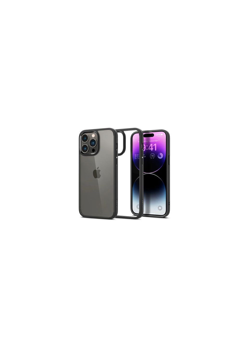 Чехол для мобильного телефона Apple iPhone 14 Pro Max Ultra Hybrid, Matte Black (ACS04817) Spigen apple iphone 14 pro max ultra hybrid, matte black (275076430)