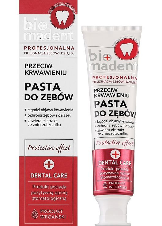 Професійна зубна паста проти кровоточивості 100ml (1197033-31099954) Bio Madent (368642888)