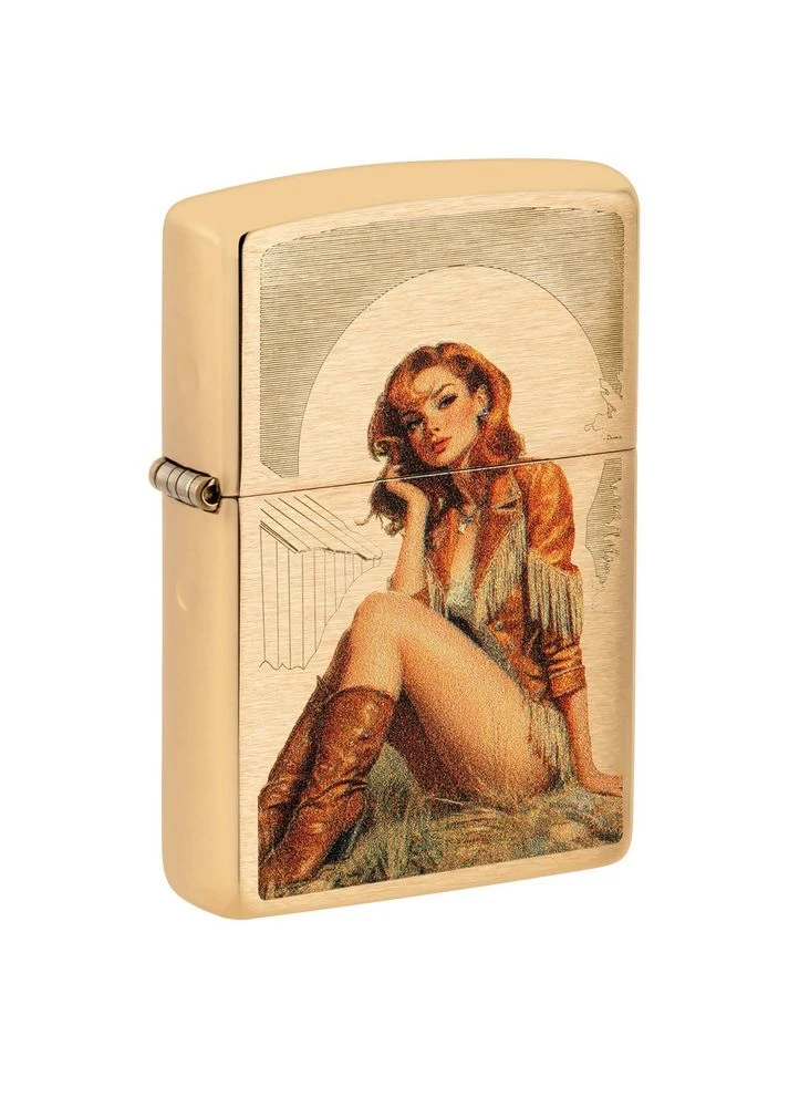 Запальничка 204B Cowgirl Design Zippo (385807474)