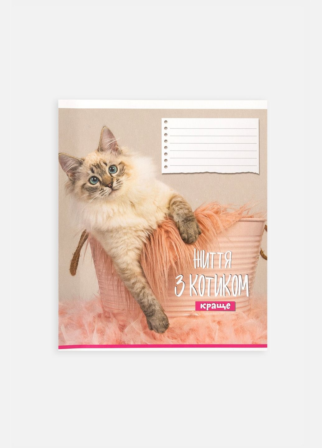 Тетрадь в линейку 12 листов цвет разноцветный ЦБ-00255154 Фабрика Поліграфіст (307362206)