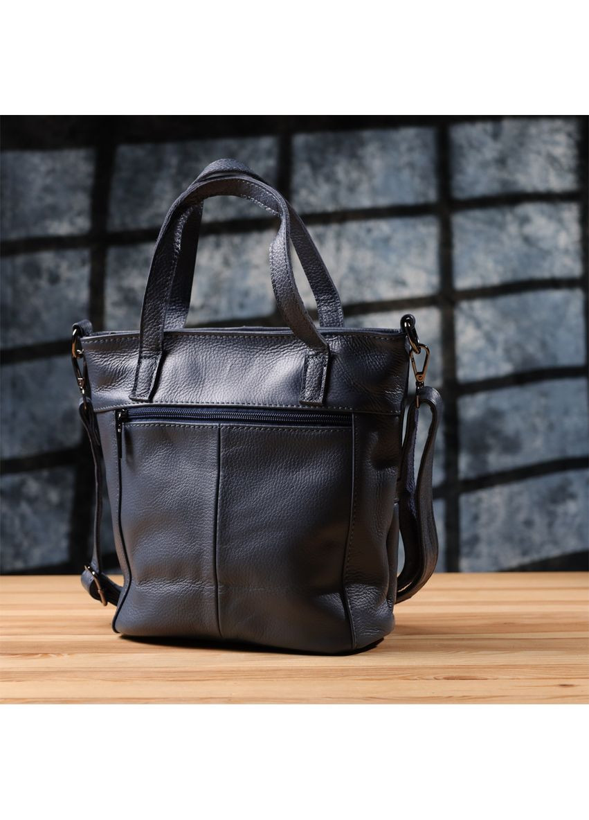 Красива сумка жіноча з натуральної шкіри 22995 Vintage (359401610)