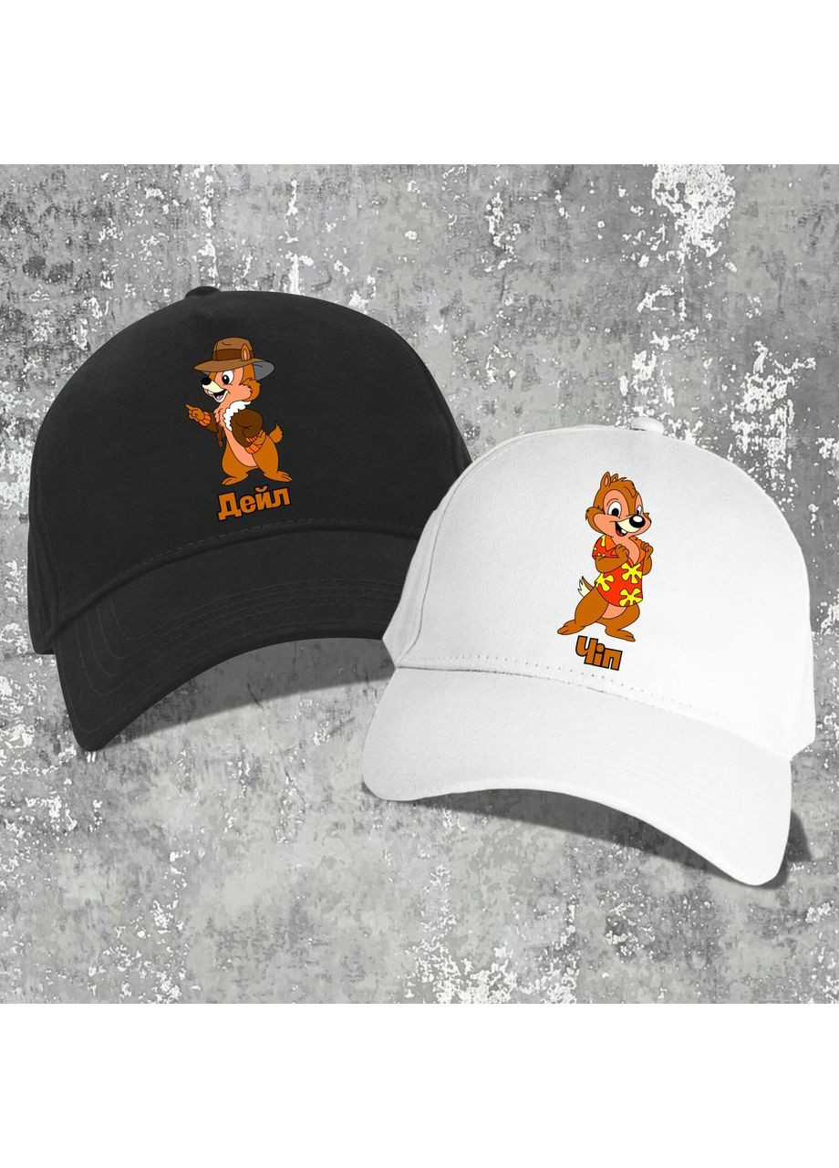 Парные бейсболки с принтом - Чип\Дейл! Hand Made (364210925)