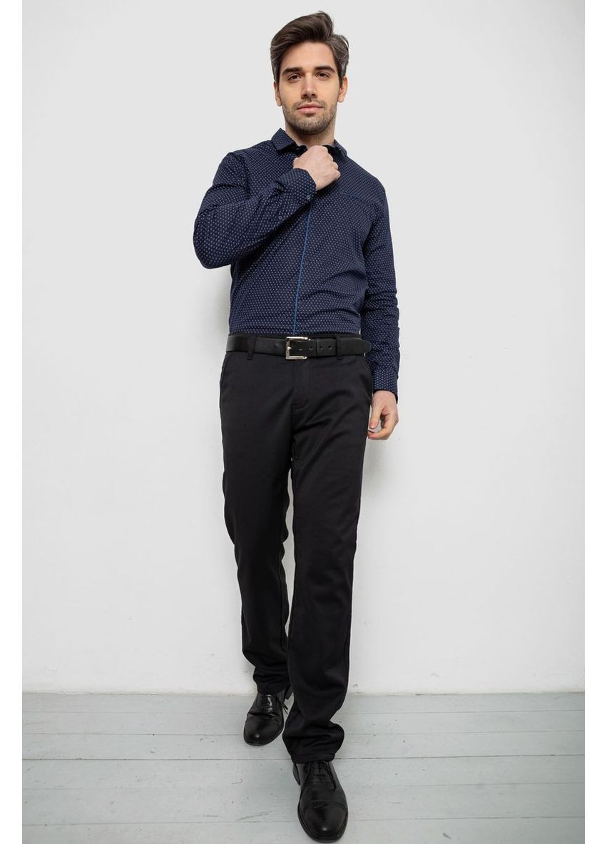 Сорочка чоловіча однотонна з принтом Ager 186R2025 (373236309)