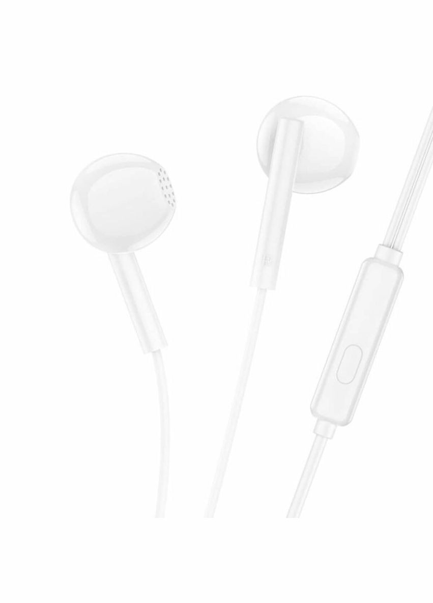 Навушники BM76 Ocean universal earphones with microphone White Borofone (300679739)