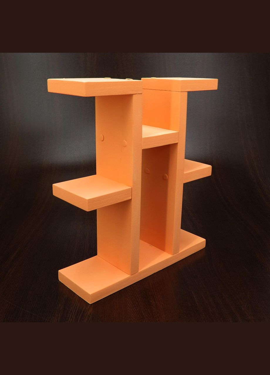 Подставка для цветов из дерева Кальпео грейпфрут (ЦВП-000454) No Brand (328225008)