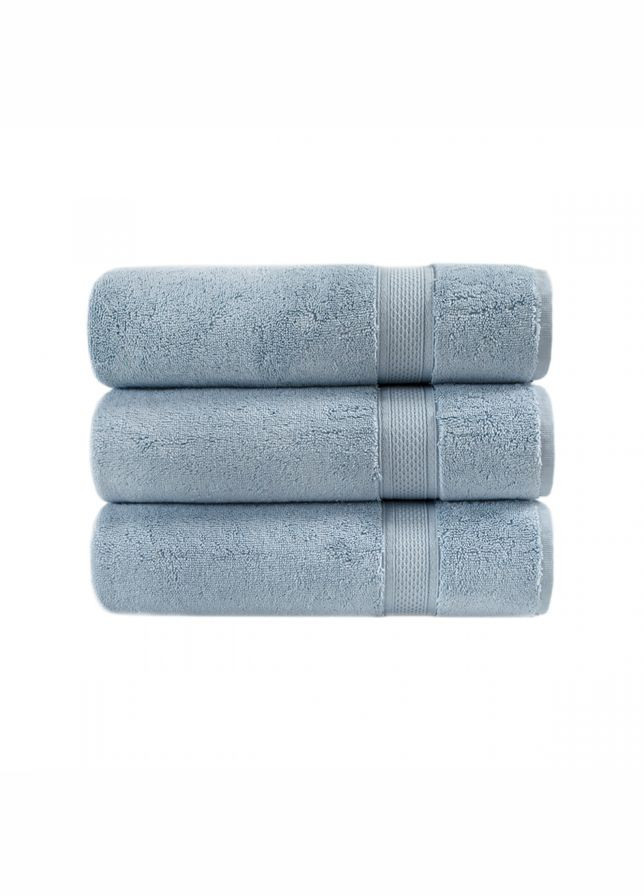 Lotus полотенце махровое home - grand soft twist blue голубой 50*90 однотонный голубой производство -