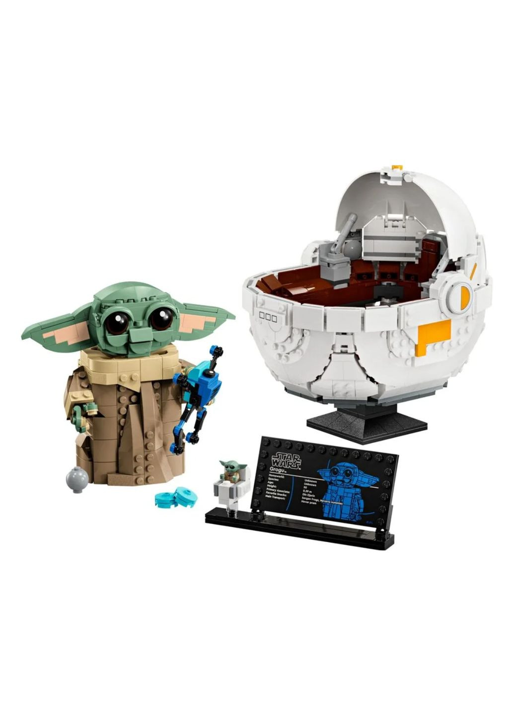 Дитячий конструктор набір Зоряні війни Ґроґу в повітряному візку No Brand (351489119)