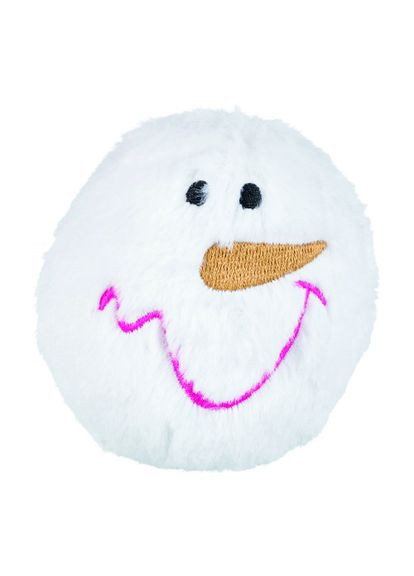 Игрушка для собак Рождественская Снежка со звуком плюш 10 см Trixie (336022445)