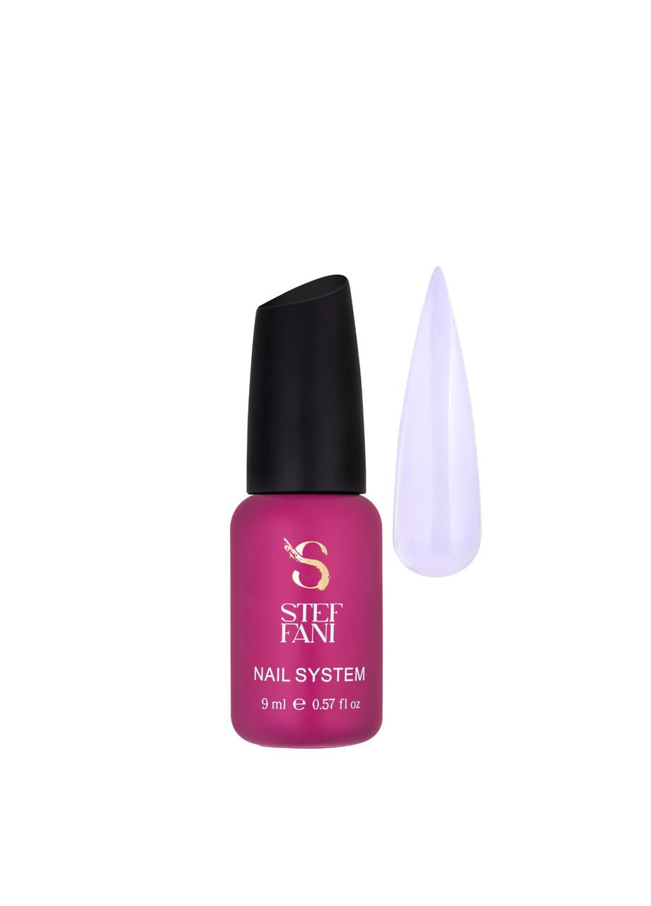 Топ для гель-лаку перламутровий без липкого шару Top Moon Stone 9 мл, 01 Бузковий Steffani (338426507)