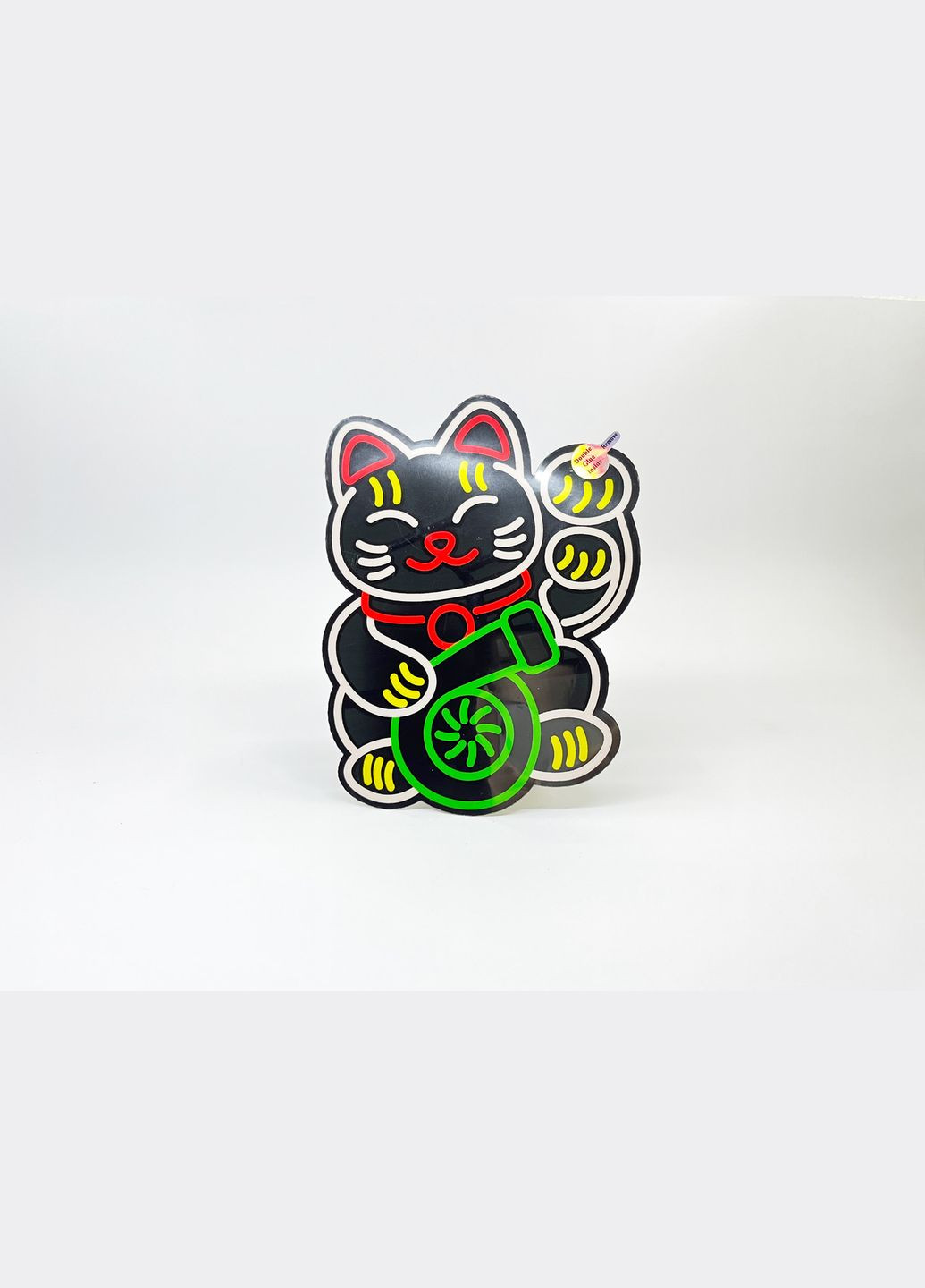 Еквалайзер на скло автомобіля Котик No Brand (315717154)