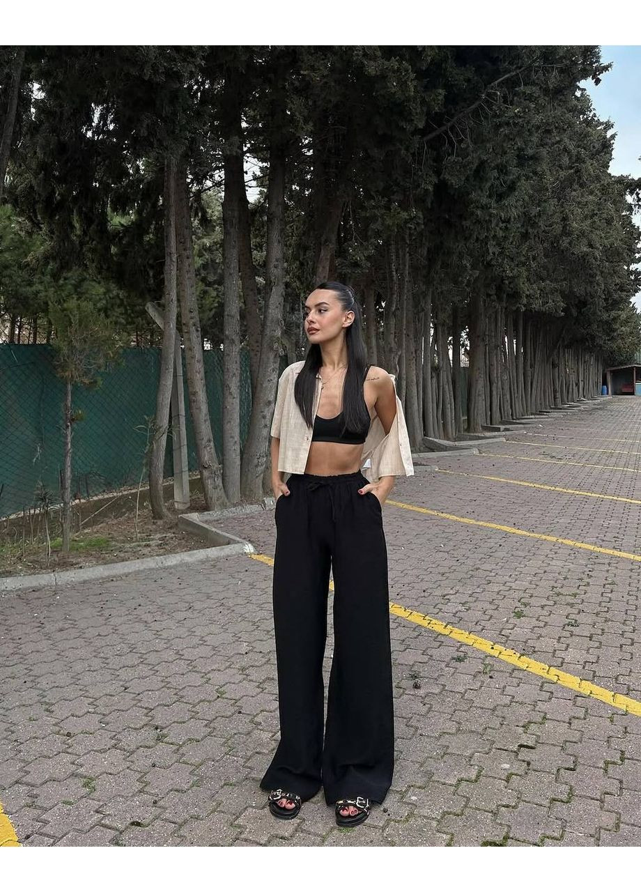 Женские брюки палаццо No Brand (360656637)