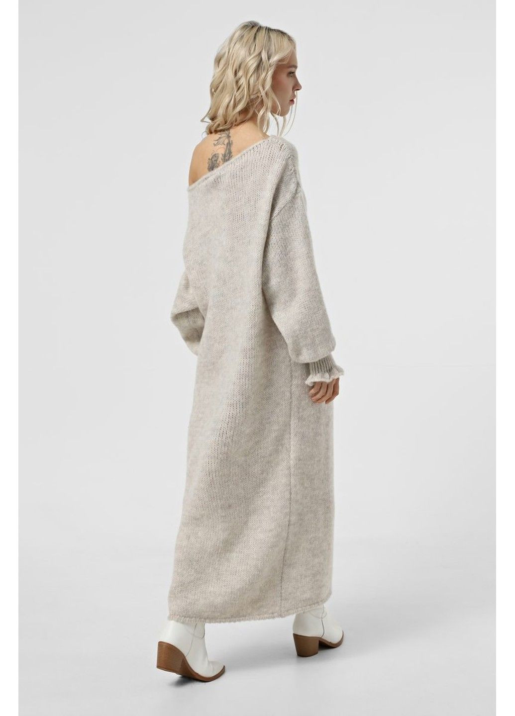 Бежева кежуал сукня pw976 Sewel