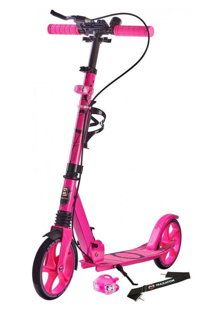 Самокат RIDER mix (Розовый) Maraton (342389673)