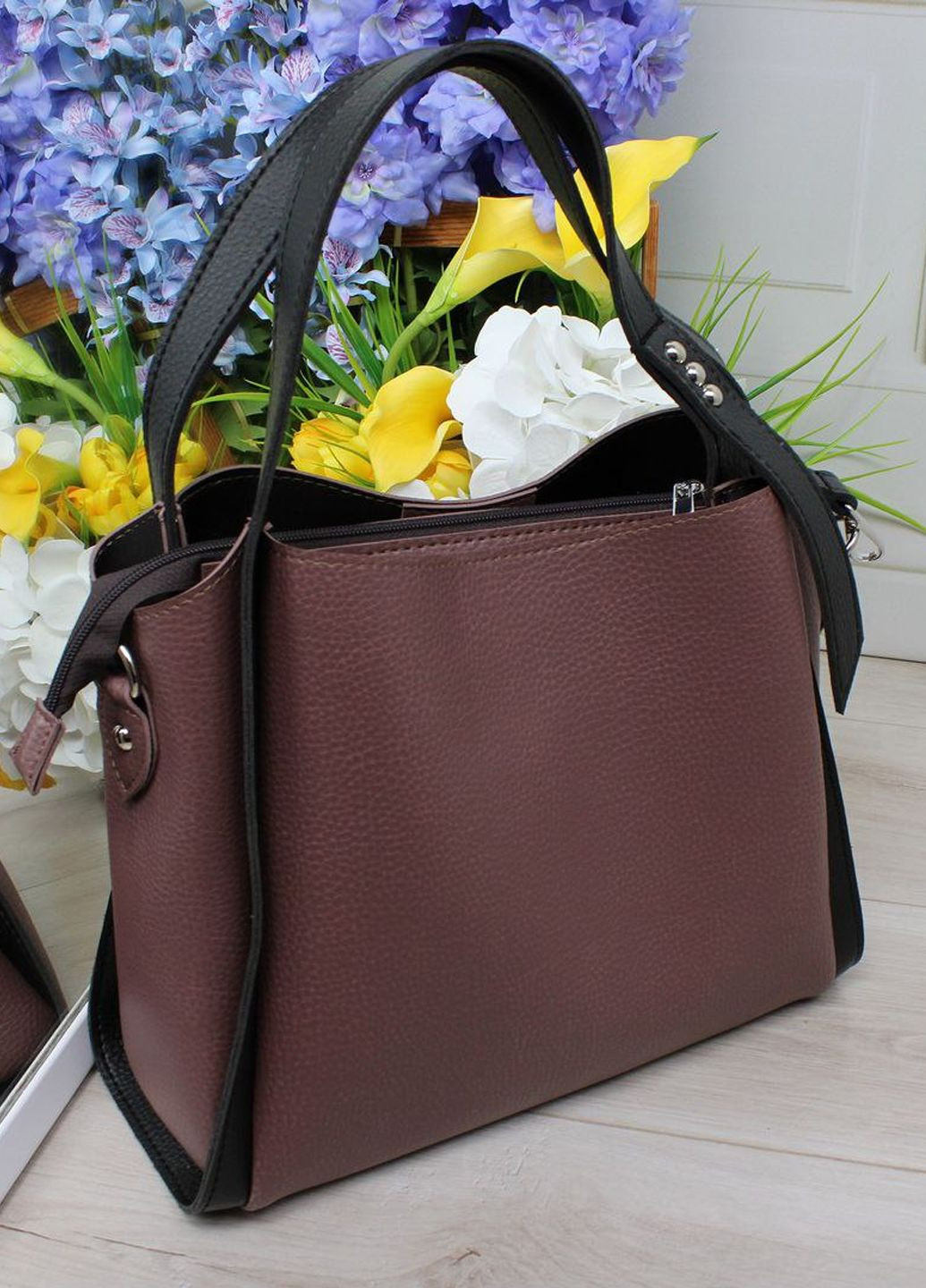 Женская сумка через плечо с тремя отделениями Vishnya (327881218)