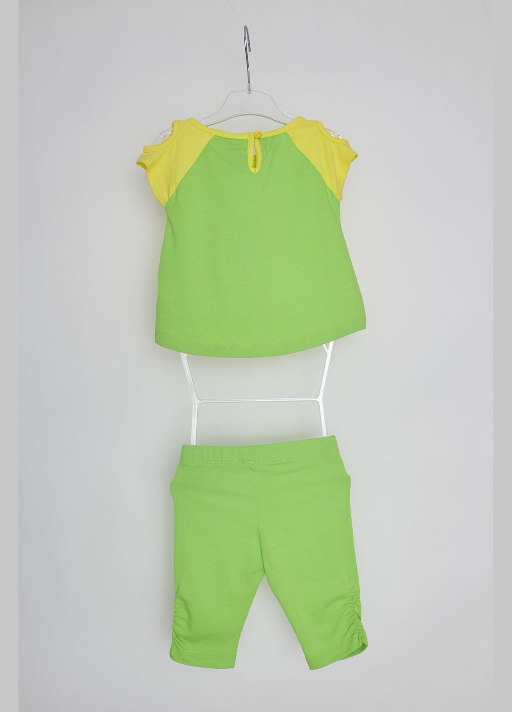 Зеленый комплект(футболка+лосины) Sprint