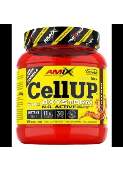Передтренувальний комплекс AmixPro CellUP with OXYSTORM Powder - 348 г - кола Amix (361401700)