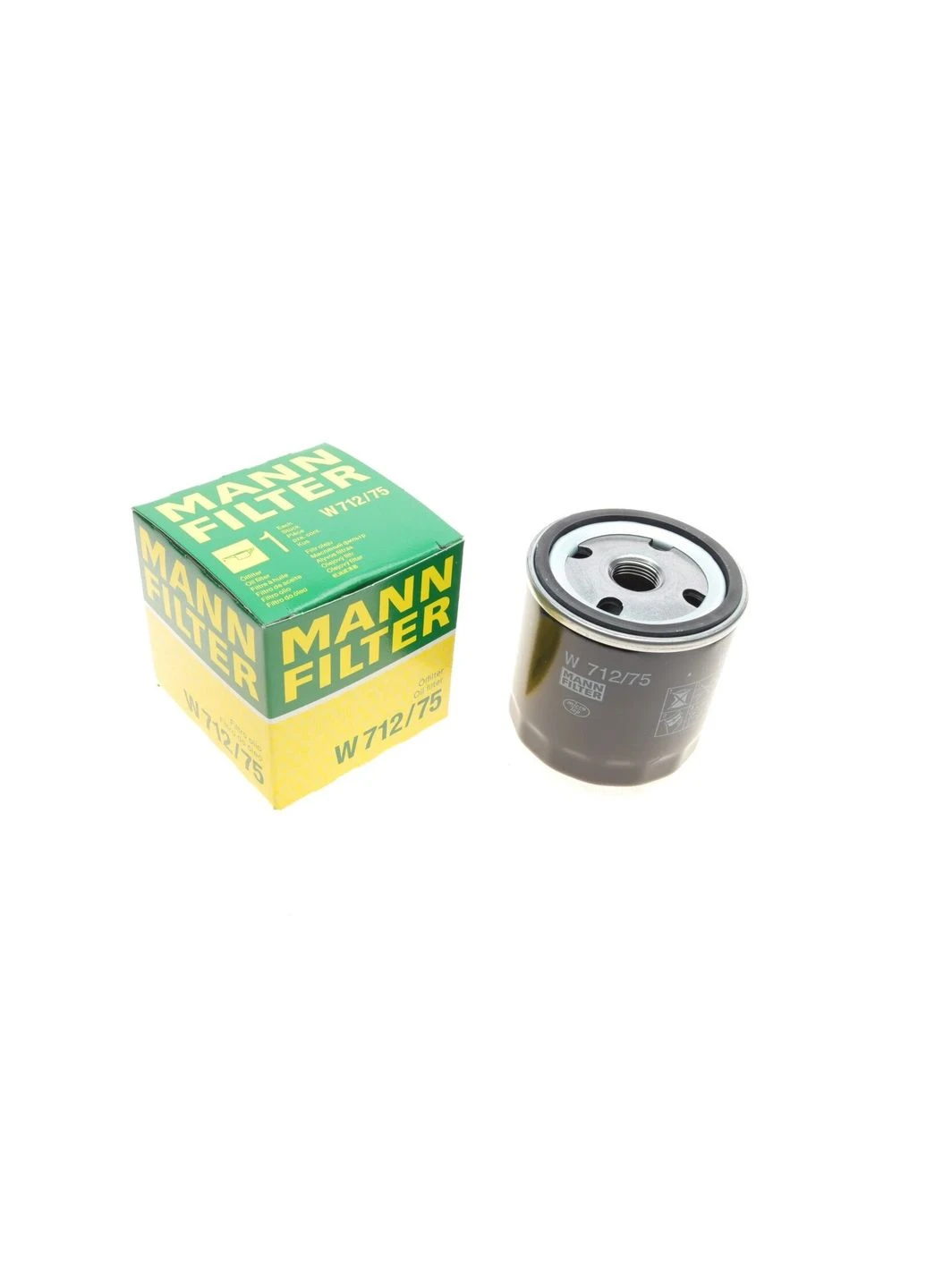 Фильтр масляный OPEL ASTRA G 00-; H 04-; OMEGA-B; SIGNUM; VECTRA-B; ZAFIRA/ SAAB 9-3 03- W712/75 No Brand (360496558)