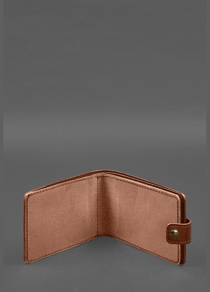 Шкіряна обкладинка- портмоне для посвідчення учасника бойових дій (УБД) Світло-коричнева (A-028256) BlankNote (328961631)