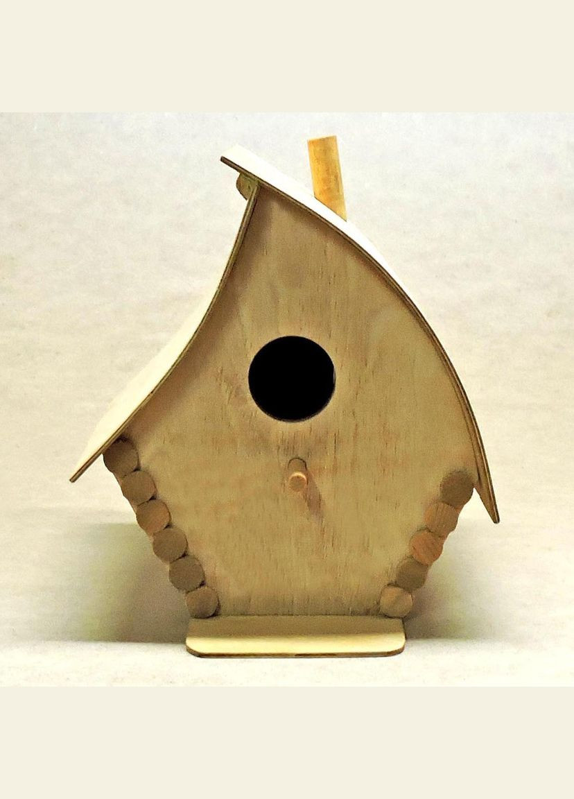 Скворечник садовый из дерева Рябинник карри (СКВ-001703) No Brand (328606065)