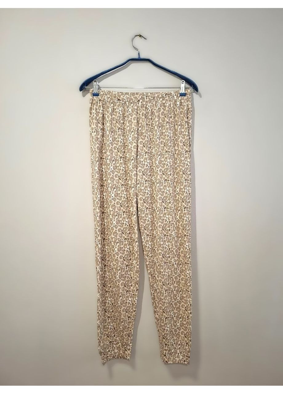 Бежевая всесезон пижамные брюки Primark