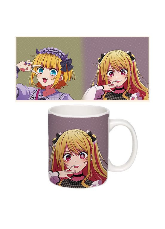 Чашка белая аниме Звёздное дитя Oshi no ko (z1535) No Brand (327006567)